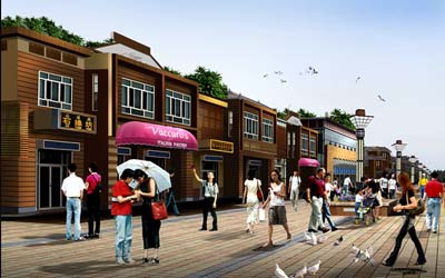 博湖县城市形象改造设计